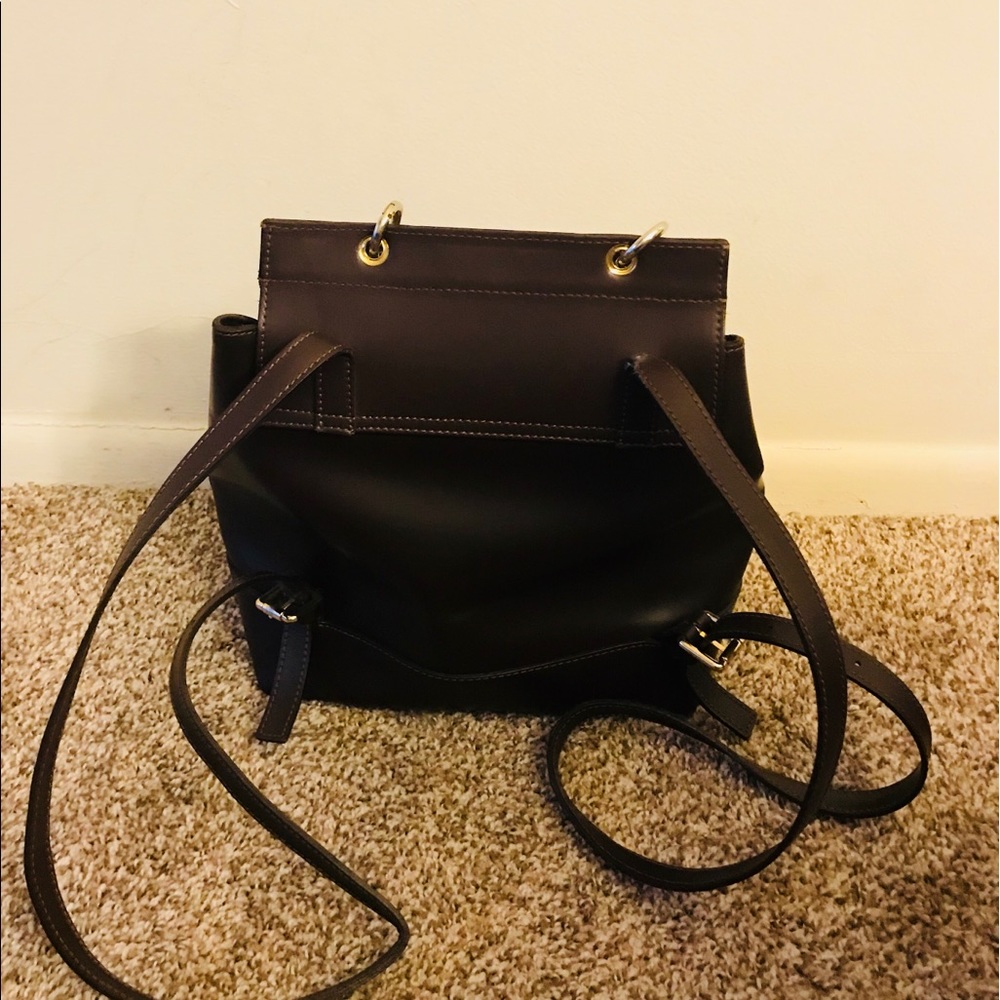 A.Bellucci Brown Leather Backpack - Picture 5 of 8
